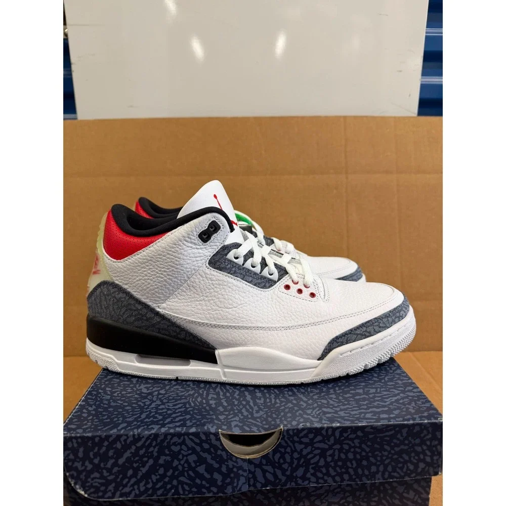 NWB Nike Air Jordan 3 Retro SE-T Sneakers Japan Exclusive Fire Red Size 11 US
